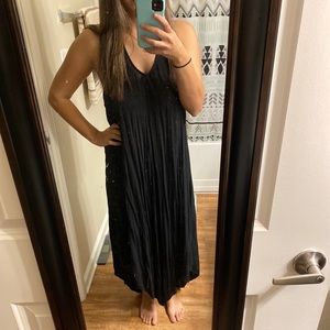 Mustard Seed black maxi dress